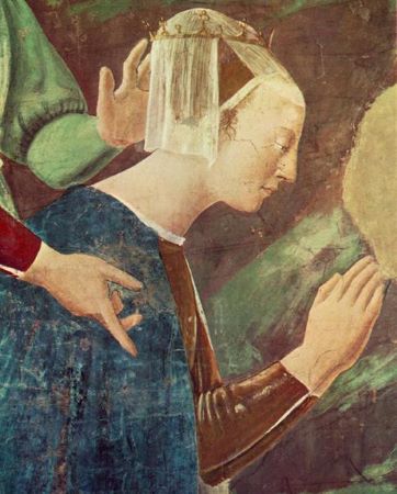 Procession of the Queen of Sheba (detail) - Piero della Francesca (1466)