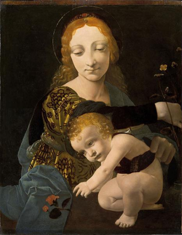 The Virgin and Child - Giovanni Antonio Boltraffio (1480)